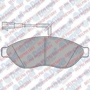 DELPHI LP1992 Fren Balatasi On (169mm) Kablolu Jumper 06- (1400 Kg)